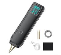 Saldatore portatile a batteria con display LCD, precisione a una mano, modalità auto/manuale per lamiere nichelate da 0,1-0,2 mm, funzioni di sicurezza (B)