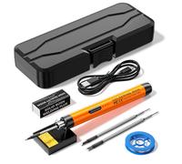 Saldatore Portatile Ricaricabile Tramite USB, Kit Saldatore per Elet1370