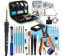 Saldatore Preciso Black Samurai 60W Set Completo 28in1 Con Strumenti E Manuale G