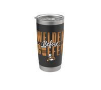 Saldatore prima del caffè Metalworker Saldatura Amante del caffè Saldatore Bicchiere termico in acciaio inox doppia parete