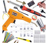 Saldatore Red Odysseya 100W RRO100W plastica 5 griglie cacciavite punta supporto + pinzatrice 200 punti + 800 punti + kit raccoglitore mini