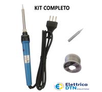 Saldatore Stilo a filo con potenza 20/130W Rocchetto stagno punta saldatore