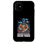 Saldatore Subacqueo Duro come l'Oceano Lavoro in Profondità Custodia per iPhone 11