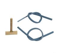 Saldatore T Tip T-Head con cavo in gomma pressa a caldo per riparazione schermo LCD, materiale rame silicone, potenza 60W, set da 3 pezzi compatibile con pannello digitale e riparazioni di cavi a