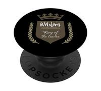 Saldatori Re dei Commercianti per Artigiani del Metallo PopSockets PopGrip Adesivo