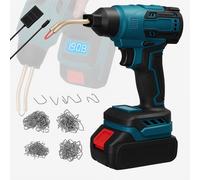 Saldatrice Plastica Saldatura Saldatore senza fili kit doppia batteria 18V 4.0Ah