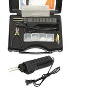 Saldatrice a caldo for paraurti auto, saldatrice for carrozzeria, for plastica, utensile for, 0,6/0,8 mm + kit da 200 punti metallici