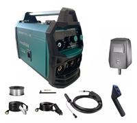 Saldatrice a filo continuo NO GAS 400A MIG-MMA elettrodo + bobina MD-76005