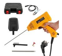 Saldatrice a mano, 220 V, 3000 W, con cassetta degli attrezzi e 1 set, maschera protettiva, saldatrice ad arco portatile per elettrodo da 1,6 - 3,2 mm, spessore di saldatura 2 ~ 14 mm (arancione)