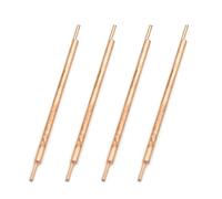 Saldatrice a punti a mano Piccola batteria al litio - Penna per saldatura a punta in ossido di alluminio con ago in rame e ossido di alluminio Punta per elettrodo 4 punte - Miller Core-Titanium Screw