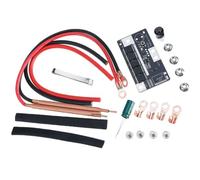 Saldatrice a Punti Portatile 12v-14.6v per Batterie e Pcb | Lega di Alluminio e Componenti Elettronici, Nero, per Hobbisti e Tecnici in Lavori Fai da Te