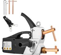 Saldatrice a punti portatile elettrica 220V Pistola monofase a punta 2.0 + 2.0Mm Strumento di riparazione della lamiera per acciaio dolce