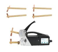 Saldatrice a punti portatile elettrica Pistola punta monofase a doppio lato, strumento di riparazione lamiera da 2,0 + 2,0 mm