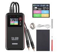Saldatrice a punto per batterie, saldatrice portatile da 5000mAh con doppio impulso, 99 velocità regolabili per batterie fai da te, indicatore LED