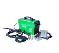SALDATRICE AD ARCO PORTATILE CON INVERTER MIG MMA 160A + ACCESSORI