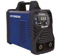 Saldatrice ad Inverter professionale elettrodo MMA Hyundai 200A + kit accessori