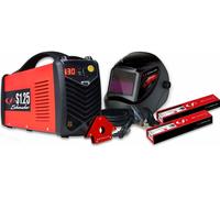 SALDATRICE AD INVERTER PROFESSIONALE ELETTRODO PORTATILE + MASCHERA E ACCESSORI