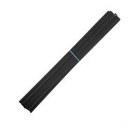 Saldatrice auto plastica 20 cm barre rete patch (nero e bianco) | 100 bastoncini in PE da 20 cm, 600 graffette, 5 toppe a rete, bianco e nero misto, aderenza robusta