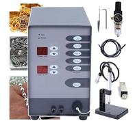 伟 祥 Saldatrice automatica a punti per gioielli, kit di saldatura permanente per gioielli, saldatrice ad arco ulse Argon per saldatura di gioielli, strumento di riparazione di gioielli, tempo di