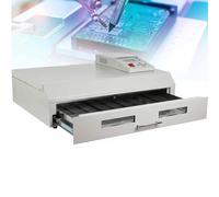 Saldatrice automatica a riflusso per scheda PCB, strumento della stazione di rilavorazione SMD SMT BGA con circolazione dell'aria calda e riscaldatore IC a infrarossi, modello T962A
