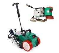 Saldatrice automatica per banner in PVC con luce LED a infrarossi e controllo della temperatura per tessuto di plastica e cuciture impermeabili