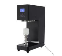 Saldatrice automatica per lattine saldatrice elettrica per tazze 4-6 secondi/volta altezza 4,53“-6,69” Macchina per chiusura saldatura lattine per tè latte con bollicine caffè(Black)