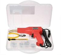 Saldatrice di plastica Calda da 50W Kit Riparazioni di Crepe per Paraurti per Auto Kit per Saldatrici in Plastica Strumento di Riparazione per Garage+200 Graffette