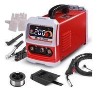 Saldatrice Digitale MIG MMA TIG Lift 3 in 1, Saldatrice a Filo Animato, Saldatrice Inverter IGBT con Display LCD Utra-per fai da te, Riparazione Auto, Lavorazione dei Metalli, Ideale per Principianti