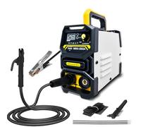 Saldatrice elettrodo 250 A, 220 V, saldatrice IGBT DC con indicatore LED, dispositivo di saldatura inverter, anti-stick, funzione MMA/E (ARC), saldatrice per uso domestico, effetto rafia