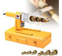 Saldatrice For Tubi PPR Completamente Automatica 220V Con Controllo Digitale Della Temperatura, Macchina For Saldatura Di Tubi Dell'acqua, Kit Di Strumenti