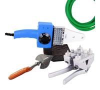 Saldatrice Hot Melt per strisce in PU e tubi in plastica, con accessori e forbici, temperatura max 300°C