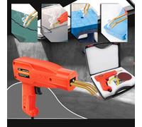 Saldatrice in plastica da 150 W, con 800 morsetti e valigetta per la riparazione di crepe in plastica