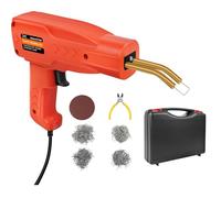 Saldatrice in plastica da 150 W, saldatrice in plastica, con 800 graffette calde e valigia, kit di riparazione per paraurti auto