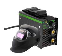 SALDATRICE INVERTER A ELETTRODO COMPATTA CON TRACOLLA E KIT MASCHERA 100A