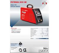 Saldatore INVERTER MMA STAYER POTENZA 200 GEK (200 A)