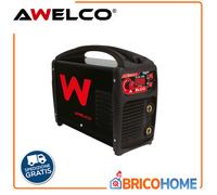 SALDATRICE INVERTER TIG E MMA AD ELETTRODO RIVESTITO AWELCO PLUS 250 TIG LIFT MADE IN ITALY