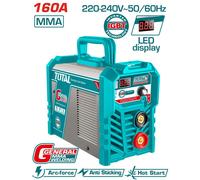 SALDATRICE INVERTER IGBT A ELETTRODO 10-160A 230V SALDATURA+ACCESSORI TOTAL