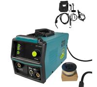 Saldatrice INVERTER IGBT Doppia funzione Saldatura a Filo Continuo Inverter Multifunzione MIG No Gas + MMA, 450A, Display Digitale, Tecnologia Fast Feeding, Mini Portatile Accessoriata VP13021