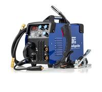 Saldatrice inverter MIG-180mini | Apparecchio multifunzione | 180 ampere | Filo pieno senza gas | FLUX | Gas di protezione | Elettrodo | MMA | Saldatura manuale | MIG | MAG| Display digitale