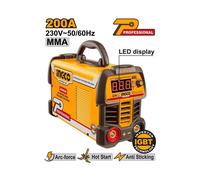 SALDATRICE INVERTER MMA 200A 220-240V CON DISPLAY - INGCO ING-MMA20069E