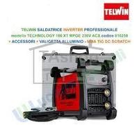 Saldatrice inverter MMA technology 186 xt mpge 230v acx Con valigetta
