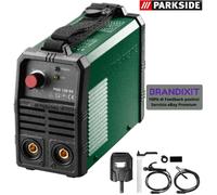 Saldatrice inverter Parkside PISG 120 D5 elettrodo arco MMA 120A maschera e acc.