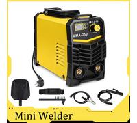 Saldatrice Inverter saldatrice 250A saldatrice LCD elettrica IGBT 220V con supporto per elettrodi maschera saldatura Reds Mini saldatore kit fai da te