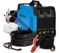 Saldatrice Inverter TIG MMA AC DC con Pulsazione Sherman DIGITIG 200 MULTIPRO Senza Gas AC MMA Saldatura/Saldatrice Tig alluminio / 200A 220V / Saldatore Tig/Tig pulsata/Professionale