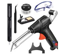 Saldatrice Laser Portatile, Saldatrice Laser Portatile Per Metalli, Taglio Laser, Internally Heated Industrial Laser Welding Tools, Pistola Per Saldatura Manuale Da 60 W (Nero, Calore esterno)