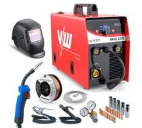 Saldatrice MIG MAG 255A MMA IGBT Inverter Set Maschera MIG255