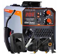 Saldatrice MIG MAG MMA FLUX IGBT 200A Inverter Con Accessori
