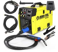 Saldatrice MIG/MMA 250A inverter a filo 0,6/0,8/1,0 mm con elettrodi Ø2,5 mm - 4 mm trainafilo a 2 rulli Digital Display Raffreddamento attivo elettrico