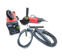 SALDATRICE MINI INVERTER 400 A ampere + smerigliatrice flex 1000w ELETTRODO