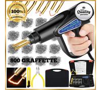 Saldatrice pe plastica Kit Saldatore per Plastica di Riparazione paraurti Auto 8